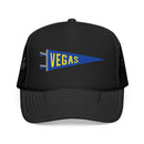 Vegas, Nevada Pennant Trucker Hat — Retro Flag Foam Cap-2