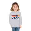 Utah Toddler Hoodie - Unisex Mountain Pullover Sweatshirt, Kids Hooded Jumper, Utah Souvenir