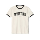 Whistler, Canada Cotton Ringer Graphic Tee - Unisex Whistler T Shirt, Vintage Style Tee, Men's/Women's Tee-2