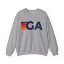 Georgia Retro Sweatshirt | Retro Stripes Georgia-3