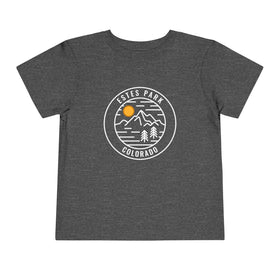 Estes Park, Colorado Toddler T-Shirt - Retro Mountain Toddler Estes Park Shirt