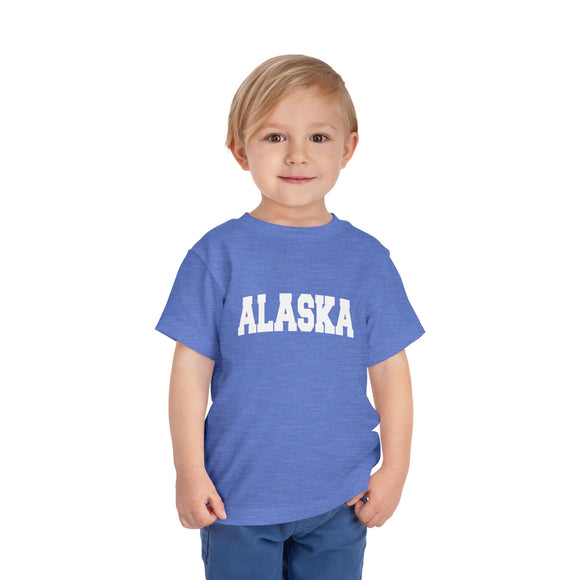 Alaska Toddler Graphic Tee - Kids Alaska Vacation T-Shirt