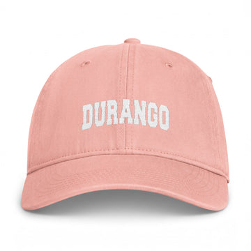 Buy peachy Durango, Colorado Washed Baseball Cap - Vintage Coastal Comfort Colors