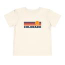 Colorado Toddler T-Shirt - Retro Sun Tee-1