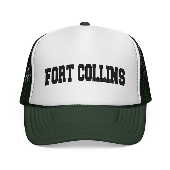 Fort Collins, Colorado Collegiate Style Trucker Hat