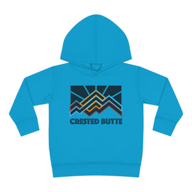 Crested Butte, Colorado Toddler Hoodie - Unisex Crested Butte, Colorado Toddler Sweatshirt