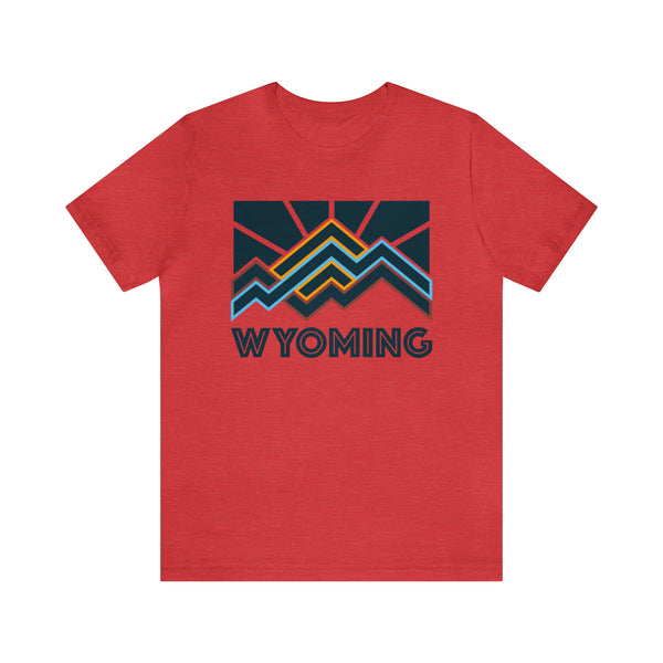 Wyoming T-Shirt - Retro Unisex Wyoming Shirt