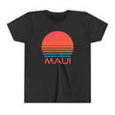 Maui, Hawaii Youth Shirt - Retro 80s Maui Kid's T-Shirt-3