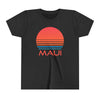 Maui, Hawaii Youth Shirt - Retro 80s Maui Kid's T-Shirt