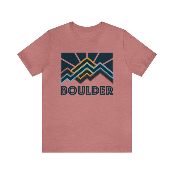 Boulder, Colorado T-Shirt - Retro Unisex Boulder Shirt