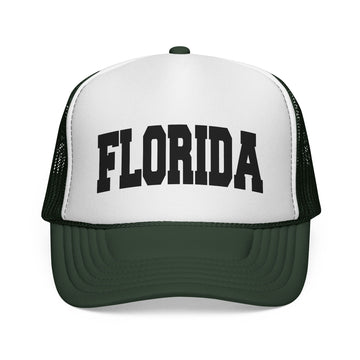 Buy dark-green Florida Retro Collegiate Style Trucker Hat
