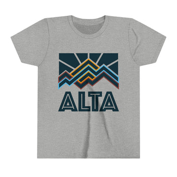 Alta, Utah Youth T-Shirt - Kids Alta Shirt