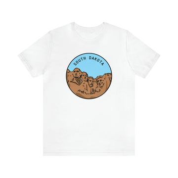 Buy white South Dakota T-Shirt - Unisex South Dakota Shirt