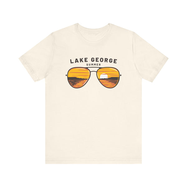 Lake George, New York T Shirt - Sunglasses Lake Graphic Tee
