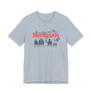 Michigan Après-ski T-Shirt - Vintage Mountain Graphic Tee-4