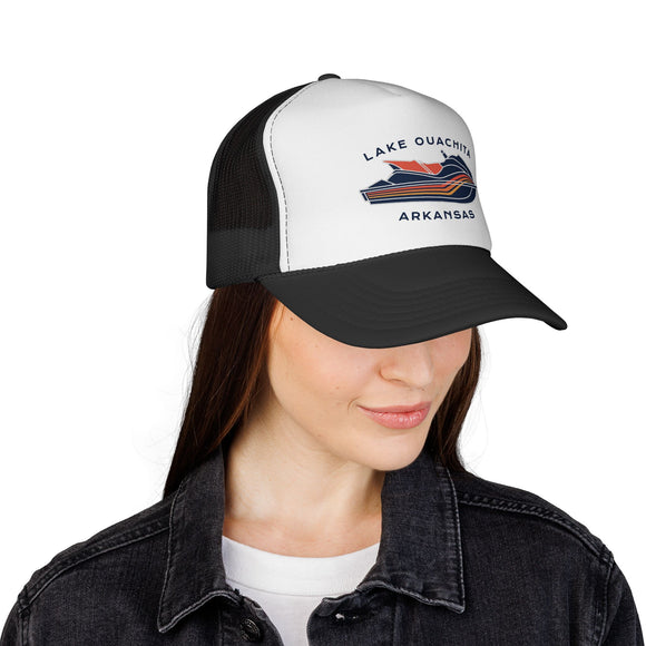 Lake Ouachita, Arkansas PWC Boating Trucker Hat