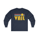 Vail, Colorado Long Sleeve Shirt - Retro Unisex Shirt-6