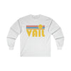 Vail, Colorado Long Sleeve Shirt - Retro Unisex Shirt