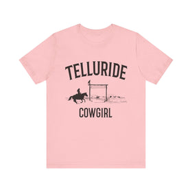Buy pink Telluride, Colorado Cowgirl Graphic Tee