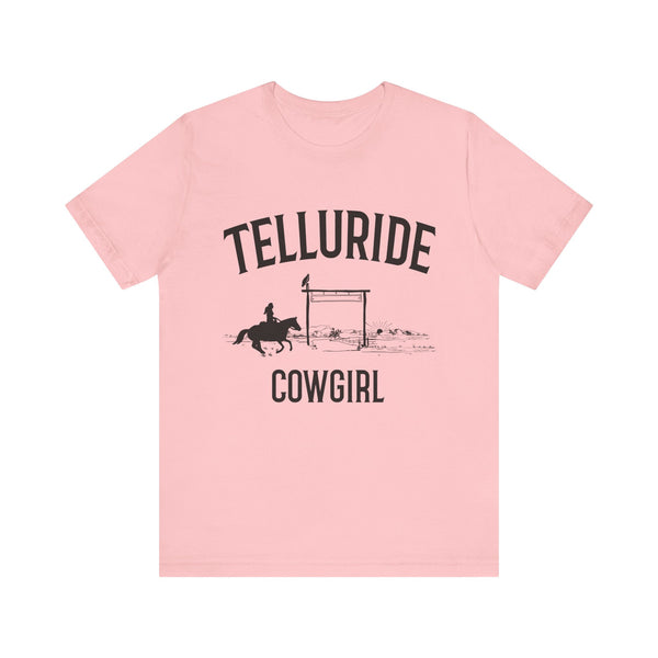 Telluride, Colorado Cowgirl Graphic Tee