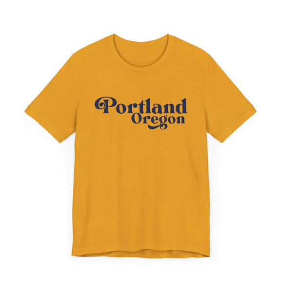 Portland, Oregon Graphic Tee, Casual T-Shirt, Vintage Style Shirt