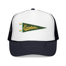 Everglades National Park Pennant Trucker Hat — Vintage Foam Mesh Cap-1