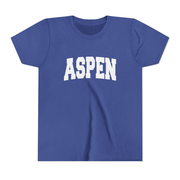 Aspen, Colorado Youth Graphic Tee - Kids Aspen T Shirt