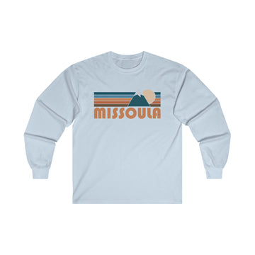Missoula, Montana Long Sleeve Shirt - Retro Unisex Missoula Long Sleeve Tee