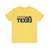 Texas T Shirt - Retro Jetski PWC Graphic Texas Tee