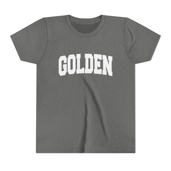 Golden, Colorado Youth Graphic Tee - Kids Golden T Shirt