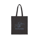 Telluride, Colorado Cotton Canvas Tote Bag - 15" x 16"-2