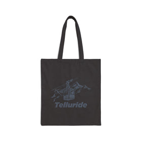 Telluride, Colorado Cotton Canvas Tote Bag - 15