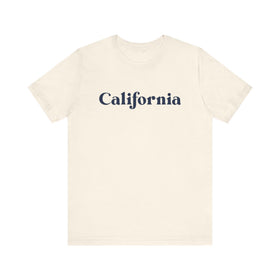 Buy natural California Graphic Tee, Casual T-Shirt, Vintage Style Shirt