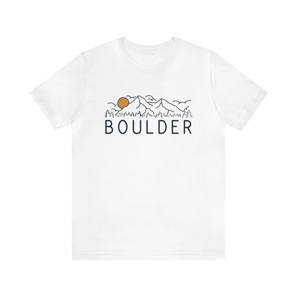Boulder, Colorado T-Shirt - Retro Unisex Boulder Shirt