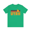 Utah T-Shirt Retro - Adult Unisex Utah T Shirt
