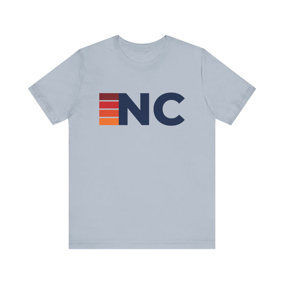 North Carolina Retro Stripes T-Shirt | North Carolina State Tee