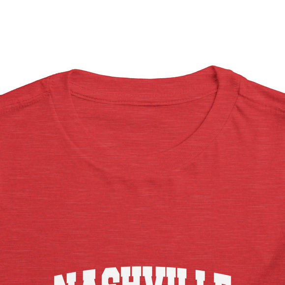 Nashville, Tennessee Toddler Graphic Tee - Kids Nashville Vacation T-Shirt