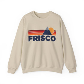 Frisco, Colorado Sweatshirt Retro Mountains, Frisco Unisex Crewneck, Vintage Cozy Jumper, Gift for Outdoor Lovers