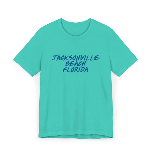 Jacksonville Beach T-Shirt | 100% Cotton Retro Florida Tee