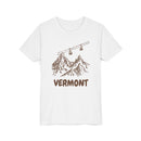 Vermont Youth T-Shirt — Vintage Gondola Ski Mountain Tee-2
