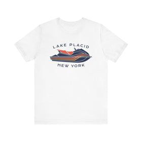 Lake Placid, New York T Shirt - Jetski Boating Graphic Tee