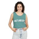 Salt Lake City, Utah Tank Top Unisex | Comfort Colors - 100% Cotton-11