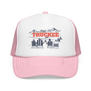 Truckee, California Après-ski Trucker Hat — Foam Mesh Cap-3