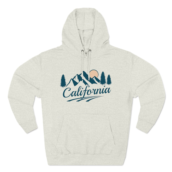 Premium California Hoodie - Retro Unisex Sweatshirt
