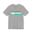 St Augustine, Florida T Shirt - Sailboat Graphic Tee-9
