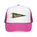 Mesa Verde National Park Pennant Trucker Hat — Vintage Foam Mesh Cap-5