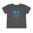 Malibu, California Toddler T-Shirt - Retro Palm Tree Toddler Malibu Shirt-4