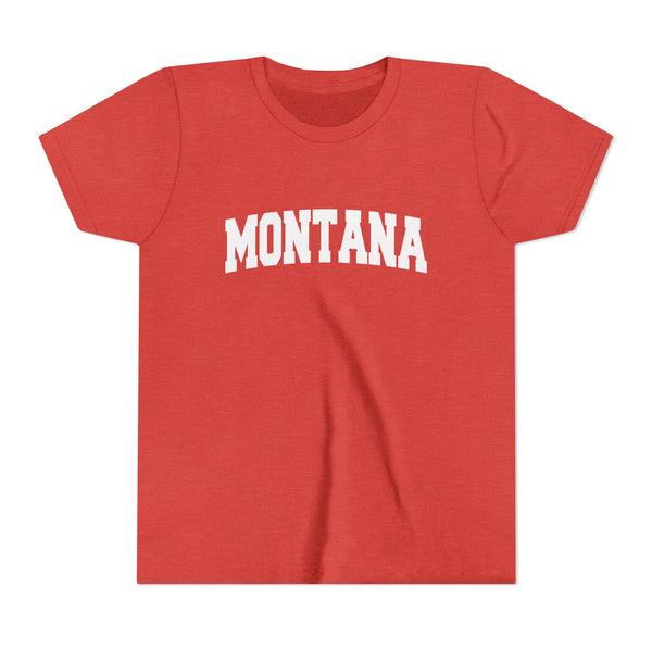 Montana Youth Graphic Tee - Kids T Shirt