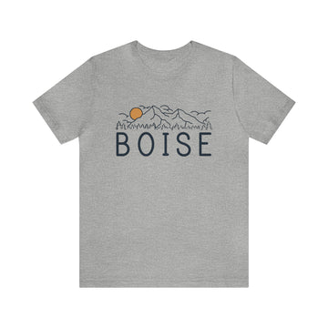 Boise, Idaho T-Shirt - Retro Unisex Boise Shirt - 0