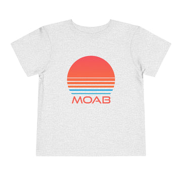 Buy athletic-heather Moab, Utah Toddler T-Shirt - Retro 80s Toddler Moab Shirt